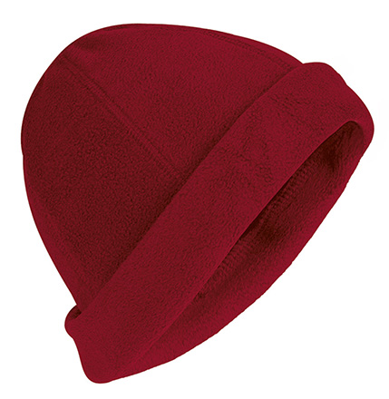 Gorro polar MONTREAL rojo loto