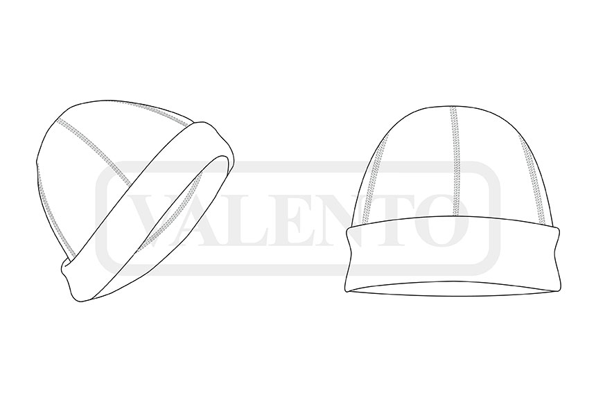 esquema Gorro polar MONTREAL