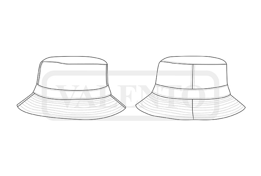 esquema Cappello reversibile TRAVEL