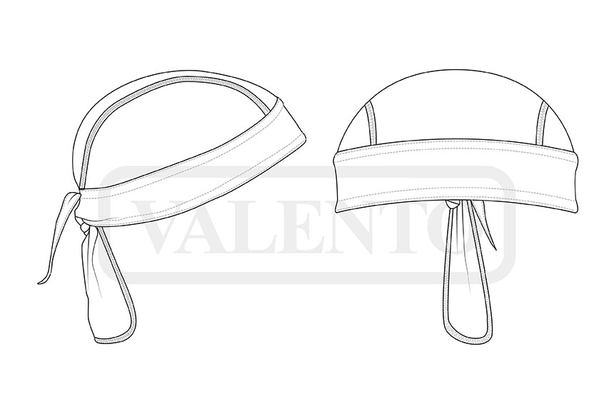 esquema Bandană pirat sport SPARROW
