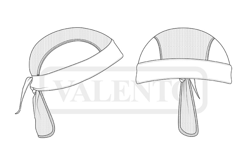 esquema Bandana pirata WOK