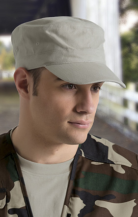 Casquette militaire à coupe droite VALENTO ARMY