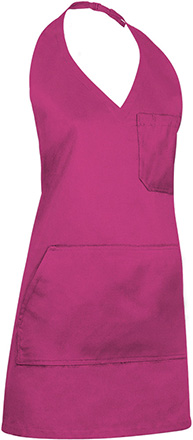 Delantal BISTRO rosa magenta