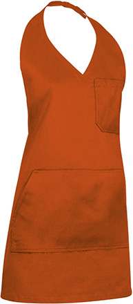 Delantal BISTRO naranja fiesta