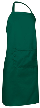 delantal OVEN verde botella