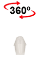 vista 360<sup>0</sup> Bonnet jetable KNIFE