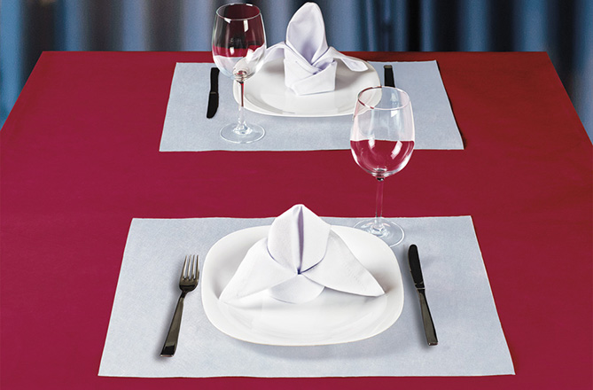 Bistro mantel desechable individual HOSTEX