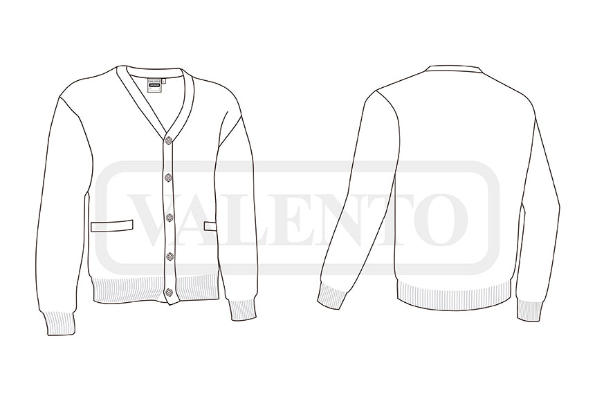esquema Giacca CARDIGAN