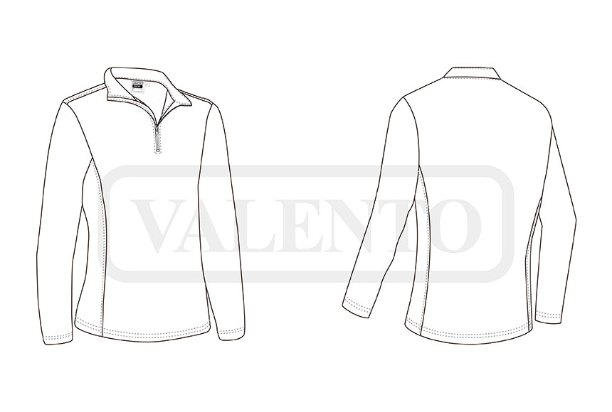 esquema Pullover polar DAFNE