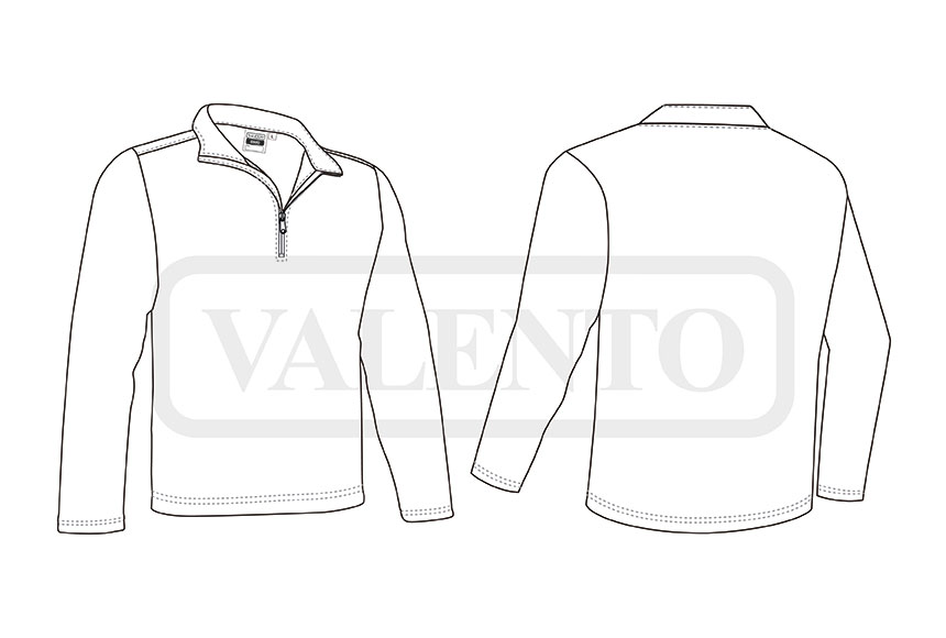 esquema Pullover polar IDAHO