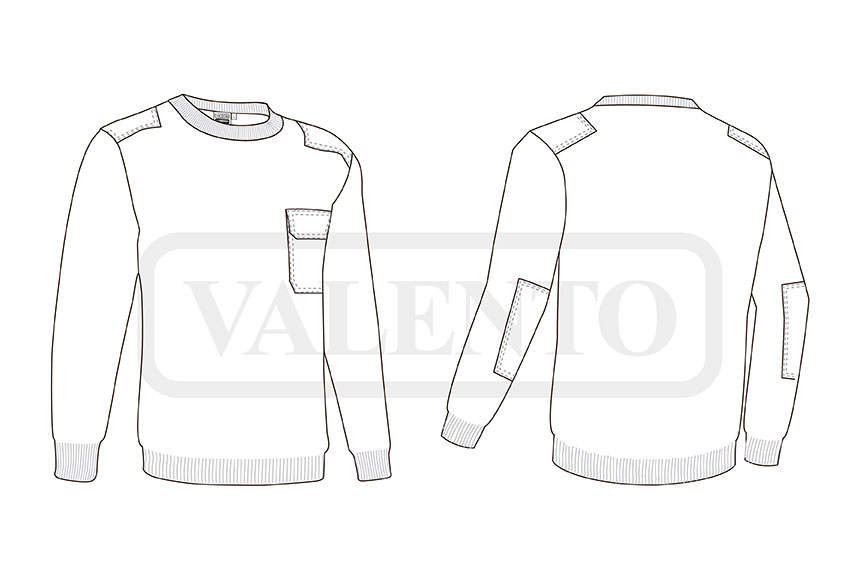 esquema Sweater COMANDO