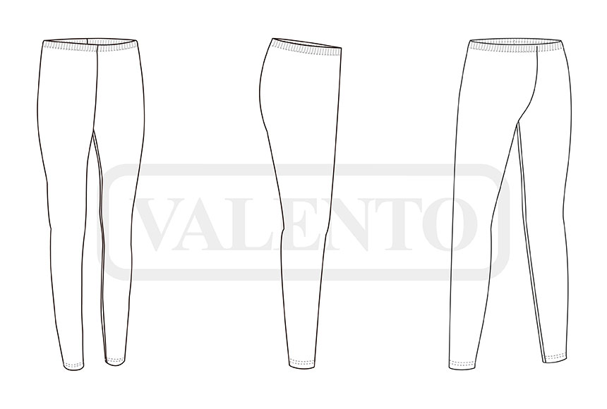 esquema Leggings mulher mate KATY