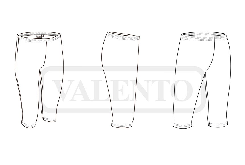 esquema Leggings mulher PILATES