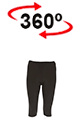 vista 360<sup>0</sup> Leggings donna PILATES