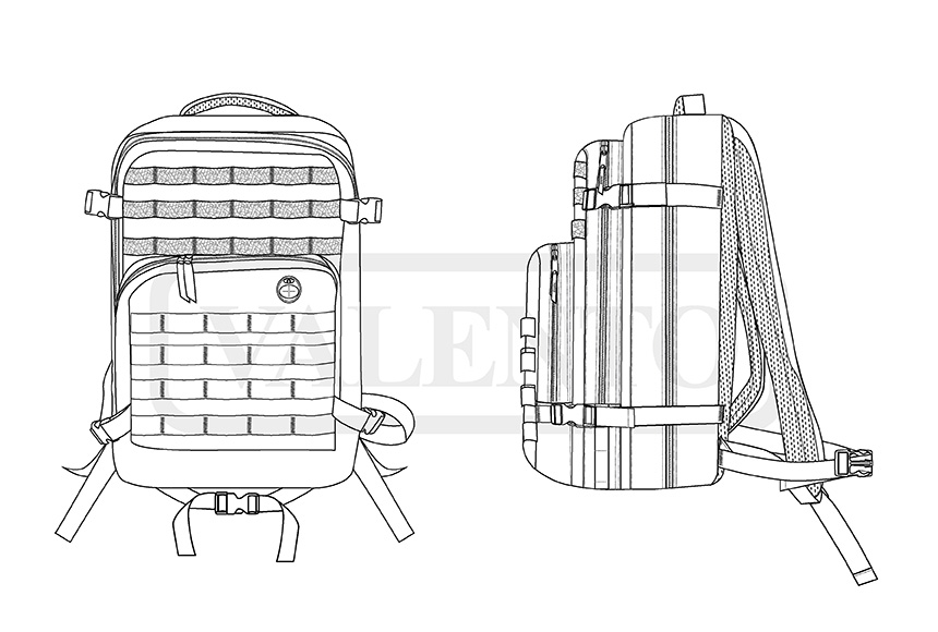 esquema Mochila SEAL