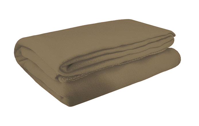 Manta REST marron kamel