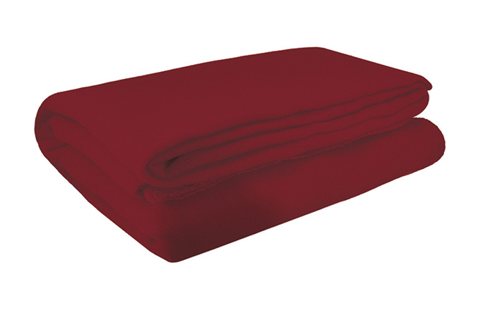 Manta REST rojo loto