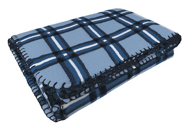 Manta TERRAIN azul escoces