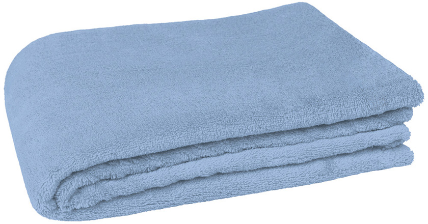 manta bebé CRIB azul celeste