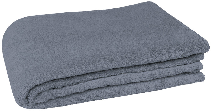 manta bebé CRIB gris humo