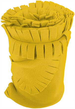 manta polar SNOW amarillo girasol