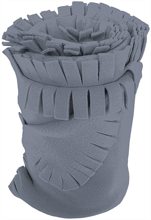 manta polar SNOW gris humo