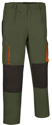 verde militar-negro-naranja fiesta