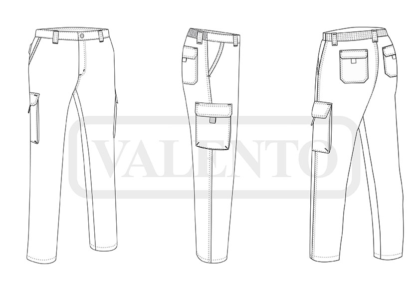 esquema Spodnie TYPHOON