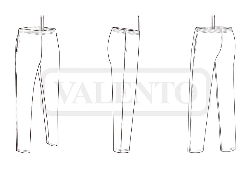 esquema Pantalón deportivo COURT