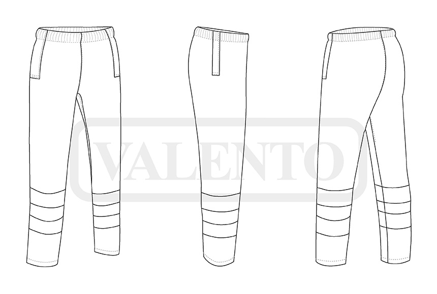 esquema Cubre pantalón de lluvia DONNELLY