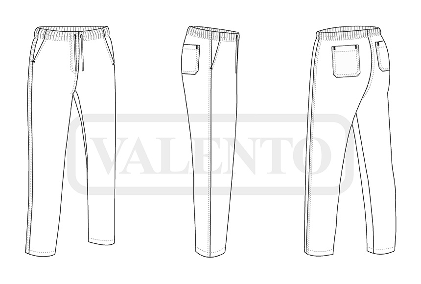 esquema Pantalone donna ELANIS