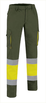 jaune fluo-vert militaire