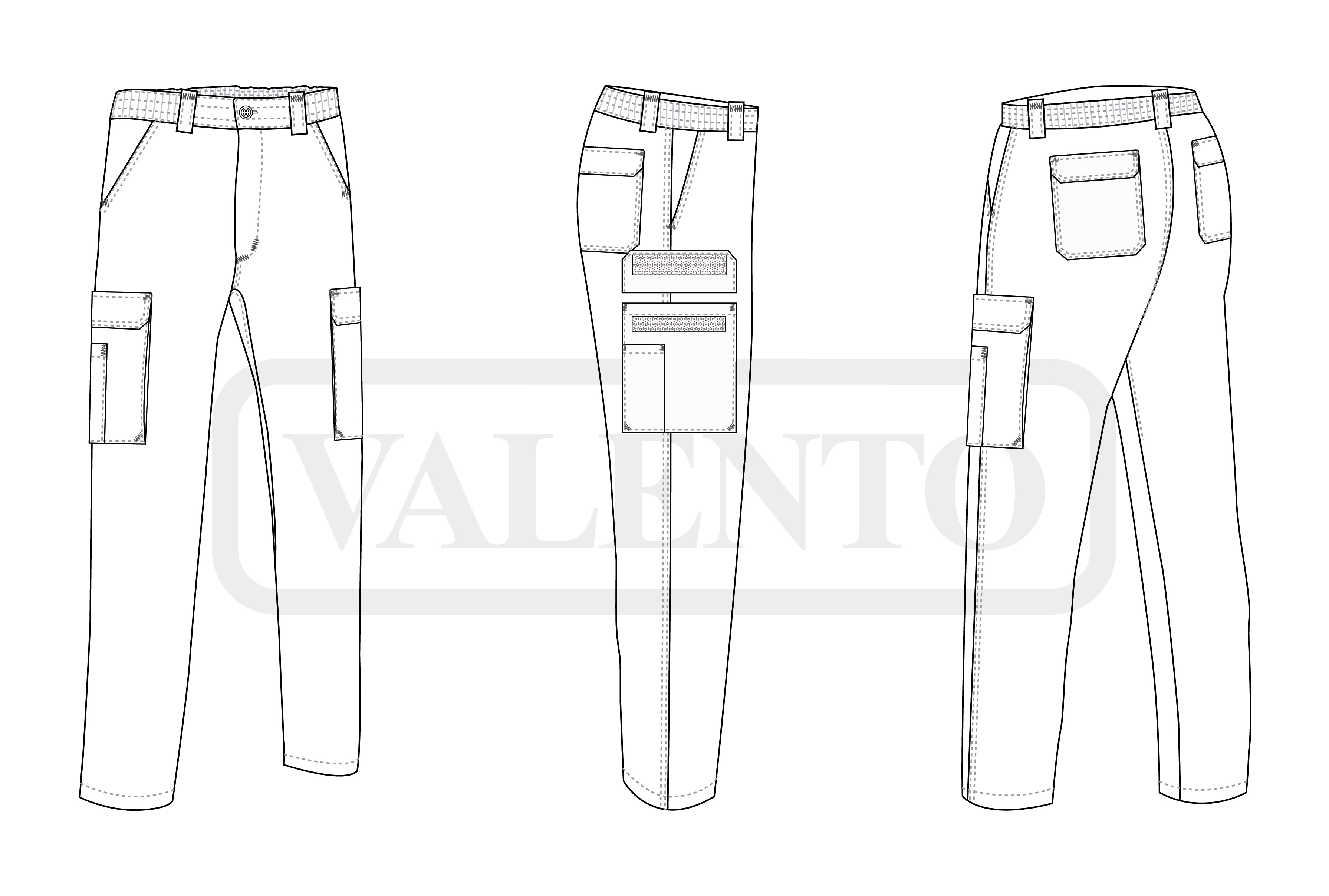 esquema Trousers FORCE