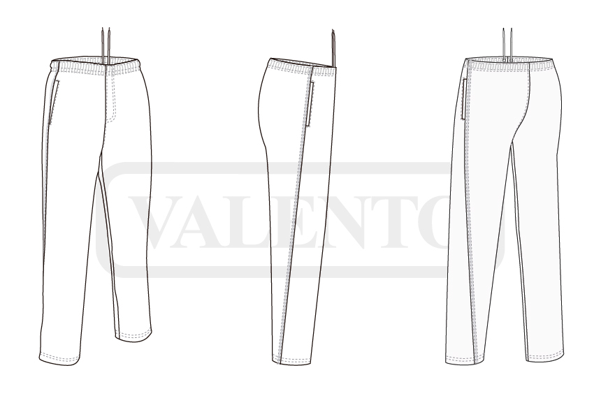 esquema Pantalon de sport KARMA