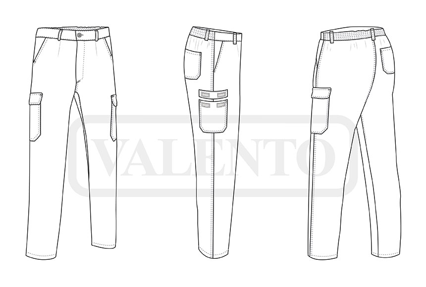 esquema Pantaloni MILLER