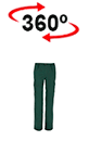 vista 360<sup>0</sup> Pantalón MONTERREY