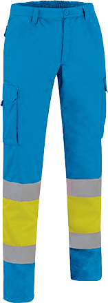 amarelo flúor-azul tropical