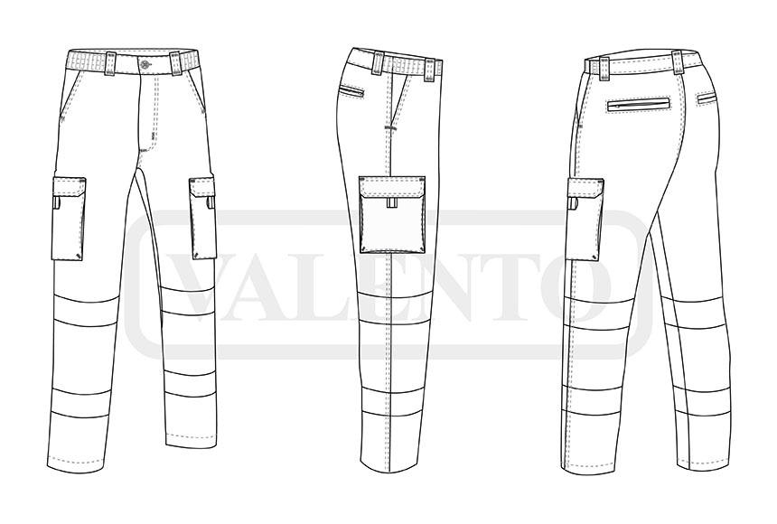 esquema Pantalón NAOS