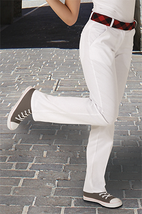 Pantalon femme chino