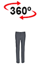 vista 360<sup>0</sup> Pantaloni PEGASO