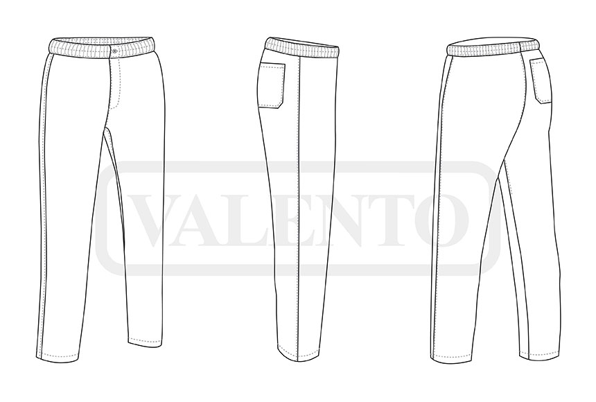 esquema Calças PIXEL