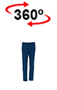 vista 360<sup>0</sup> Pantalone sportivo PLAYER
