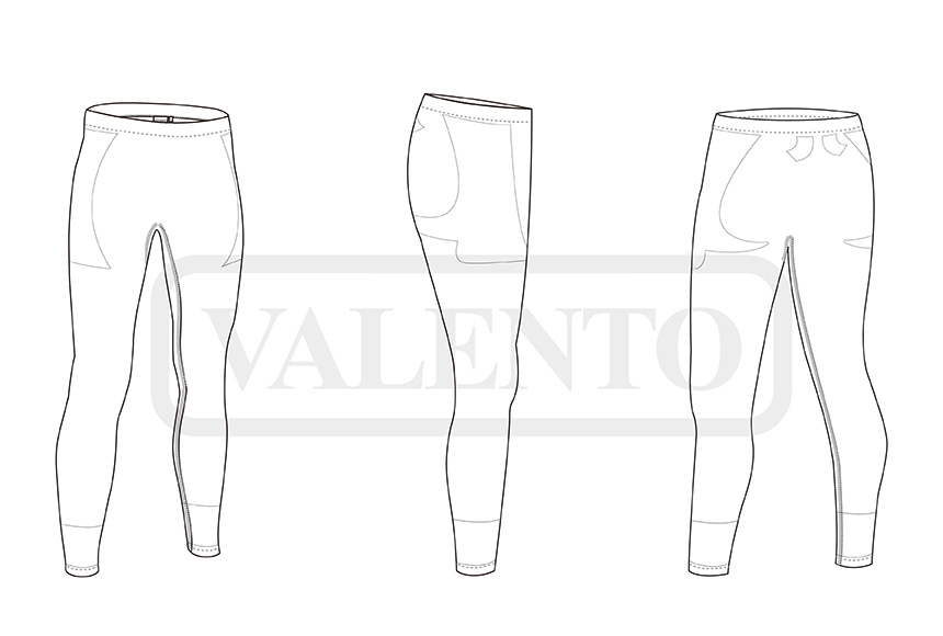 esquema Calças termicas ROOT