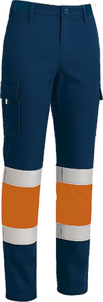 orange fluo-bleu marine orion