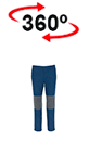 vista 360<sup>0</sup> Pantalon trekking HILL