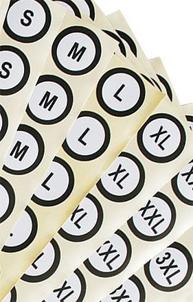 Valento Pegatinas de talla VALINKA