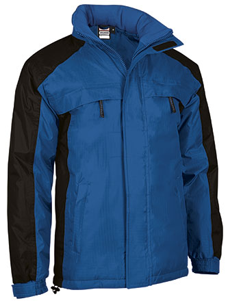 błękit królewski-czarny