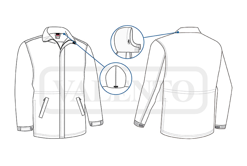 esquema Parka HAMPSHIRE