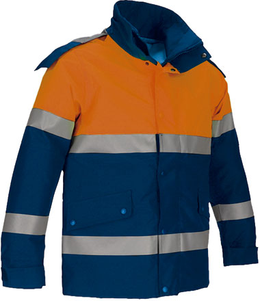 orange fluo-bleu marine orion