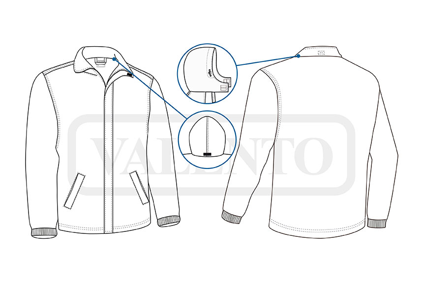 esquema Jachetă parka ONTARIO